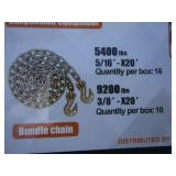 Wolverine Box of Rigging/Binding Chain/Suspension Equipment (see full lot description)