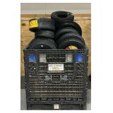 Gaylord of assorted Tires (black container not included)