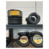 Gaylord of assorted Tires (black container not included)
