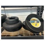 Gaylord of assorted Tires (black container not included)