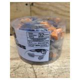 Walkers Safety 50 Pairs of Individual Packaged Corded Ear Plugs - GWP-SF-CORDPLGBKT