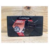 Krome Rifle Cleaning Kit - 17-Piece Gun Cleaning Accessories for .22, .223, .30, and .308 Caliber Rifles - Brass Rod, Bronze Bore Brush, Cleaning Rope