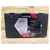 Krome Rifle Cleaning Kit - 17-Piece Gun Cleaning Accessories for .22, .223, .30, and .308 Caliber Rifles - Brass Rod, Bronze Bore Brush, Cleaning Rope