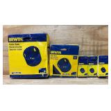 Irwin Hole Saw lot of 5