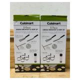 Cuisinart 8-Piece Griddle Breakfast & Crepe Set lot of 2