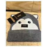 LED winter hat and texting gloves (lot of 2)