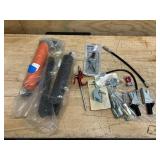 Assorted Grease gun tools