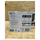 4 in. Adjustable CCT Integrated LED Recessed Light Trim Can Light with 4 Trim Color Trim Options 1000 Lumens Dimmable (lot of 2)