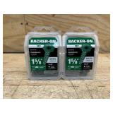 #9 x 1-5/8 in. Serrated Flat Head Star Drive Cement Board Screws (140-Pack)