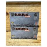 DASH Black Maxx Nitrile Disposable Exam Grade Disposable Gloves, Black, 5 mil, 100/Box, Large (lot of 2)