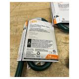 2 ft. 14/3 Light Duty Indoor/Outdoor Extension Cord with Multiple Outlet Triple Tap End, Green (lot of 2)