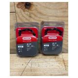 Chainsaw chains (lot of 2)