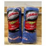 Libman Commercial Premium Blue Blend Wet Mop lot of 2