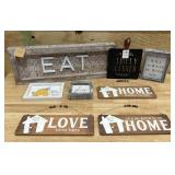 Home decor (lot of 13)