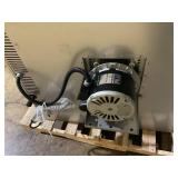 Magic Chef 38 in. Commercial Convection Oven in Stainless Steel (Missing Legs and Wheels)