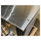 Magic Chef 38 in. Commercial Convection Oven in Stainless Steel (Missing Legs and Wheels)