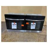 Whirlpool 24 in. Double Electric Wall Oven in Fingerprint Resistant Stainless Steel