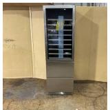 24 Inch Wide Wine and Beverage Refrigerator With Dual Drawer, 2 IN 1 Dual Zone Wine Cooler, Built-In or Freestanding Beverage Fridge, for Home Bar Kitchen, Hold Up To 107 Bottles and 149Cans