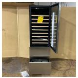 24 Inch Wide Wine and Beverage Refrigerator With Dual Drawer, 2 IN 1 Dual Zone Wine Cooler, Built-In or Freestanding Beverage Fridge, for Home Bar Kitchen, Hold Up To 107 Bottles and 149Cans