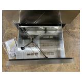 24 Inch Wide Wine and Beverage Refrigerator With Dual Drawer, 2 IN 1 Dual Zone Wine Cooler, Built-In or Freestanding Beverage Fridge, for Home Bar Kitchen, Hold Up To 107 Bottles and 149Cans