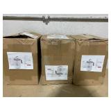 LOT OF 3 Kuhn Rikon 4th Burner Pot