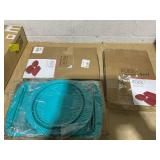 LOT OF 3 Wolfgang Puck 3-piece Silicone Collapsible Bakeware Set