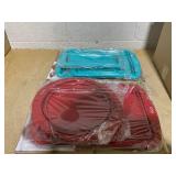 LOT OF 2 Wolfgang Puck 3-piece Silicone Collapsible Bakeware Set