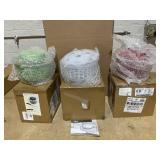 LOT OF 3 Kitchen HQ 2.5L Electric Salad Spinner