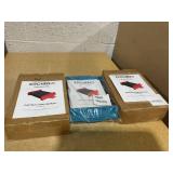 LOT OF 3 Kitchen HQ Rectangular Microwave Grill Teal