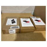 LOT OF 3 Kitchen HQ Rectangular Microwave Grill Teal