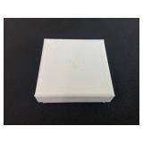 Swarovski Constella stud earrings Round cut, White, Rhodium plated