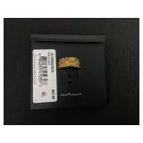 Coach Gold Ring Size 7