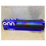 onn Bluetooth 2.0 Channel Soundbar with Multi-Color LED Lighting, 20", Black (Missing: Remote Control)
