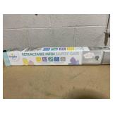 Regalo Extra Wide Retractable Baby Gate, Award Winning Brand, Expands up to 50" Wide 30" High, Easy Install, Includes Installation Template, Locking Indicator