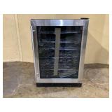 Vissani 23.4 in. 50 Bottle, 154 Can, Wine and Beverage Cooler with Stainless Steel Door (Transit Damage)