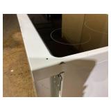 Forno Espresso Leonardo FFSEL601230WHT 30 Inch Slide-In Electric Range with 4 Elements, 5 cu. ft. Oven Capacity, Steam Clean, Convection Oven, 2 Oven Racks, and ADA Compliant: White (Transit Damage)