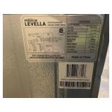 Premium LEVELLA 7.0 cu. ft. Frost Free Top Freezer Refrigerator in Stainless Look (Transit Damage)