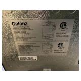 Galanz 6.5 Cu ft One Door Refrigerator, with Water Dispenser, Stainless Steel Look, Estar, (Transit Damage)