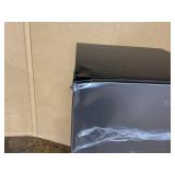 Galanz 6.5 Cu ft One Door Refrigerator, with Water Dispenser, Stainless Steel Look, Estar, (Transit Damage)