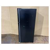 Vissani 10.1 cu. ft. Top Freezer Refrigerator in Black, Garage Ready (Transit Damage, See Photos)