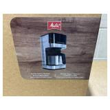 Melitta Aroma Tocco Thermal Coffee Maker Stainless Steel Programmable Coffee Maker 8 Cups