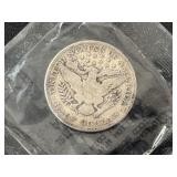 1912 Barber Half Dollar