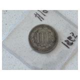 1865 Three Cent Nickel