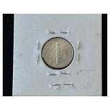 1941 Mercury Dime BU