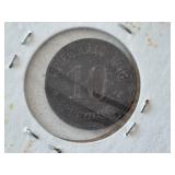 1918 German 10 Pfennig