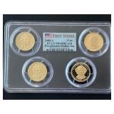 2008-S Presidential Dollar Proof Set PCGS PR69 Deep Cameo