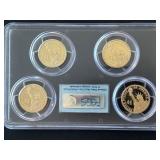 2008-S Presidential Dollar Proof Set PCGS PR69 Deep Cameo
