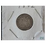 1842 Liberty Seated Dime
