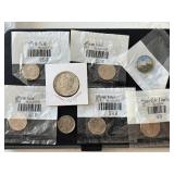 1964 Kennedy Half, Uncirculated Nickels, Dimes, and More