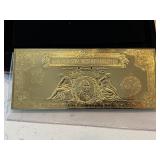 22K Gold 1899 $2 Dollar Gold Certificate